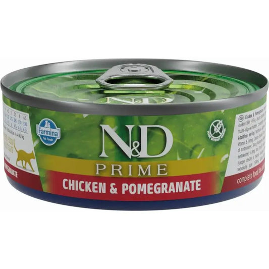 Farmina N&D Cat Prime Huhn Granatapfel 30X70Gr Box