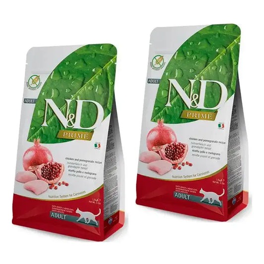 Farmina N&D Cat Prime Huhn Katzenfutter, Packung 2 x 1,5Kg
