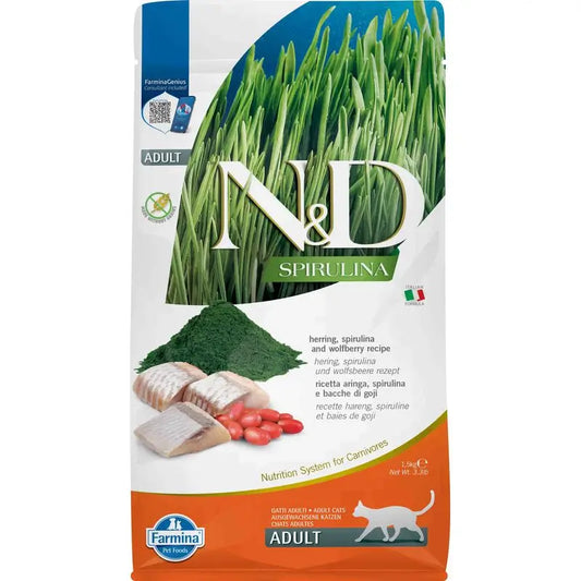 Farmina N&D Katze Spirulina Aranque 1,5Kg