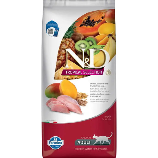 Farmina N&D Cat Tropical Auswahl Huhn 10kg