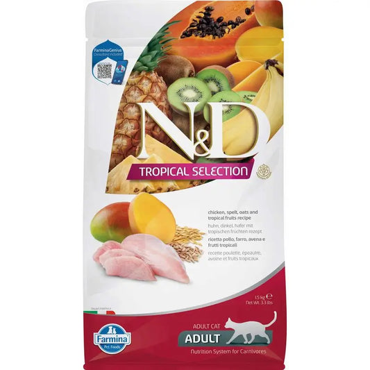 Farmina N&D Katze Tropische Auswahl Huhn 1,5Kg
