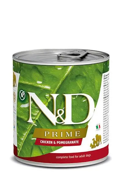 Farmina N&D Dog Prime Chicken Box 6X285Gr, wet dog food