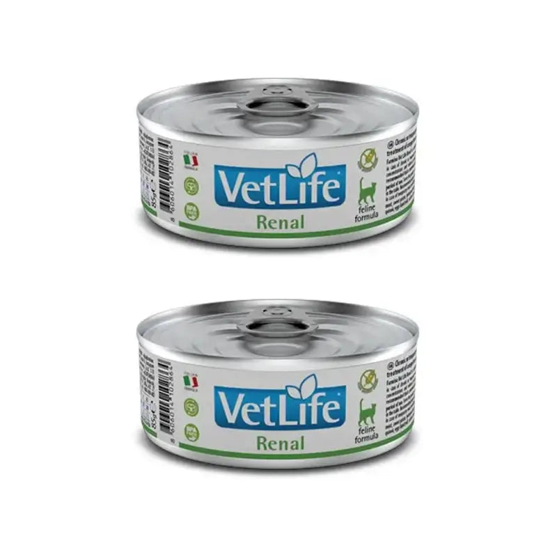 Farmina Vet Cat Renal Box 12X85Gr, Nassfutter für Katzen, 2er Pack