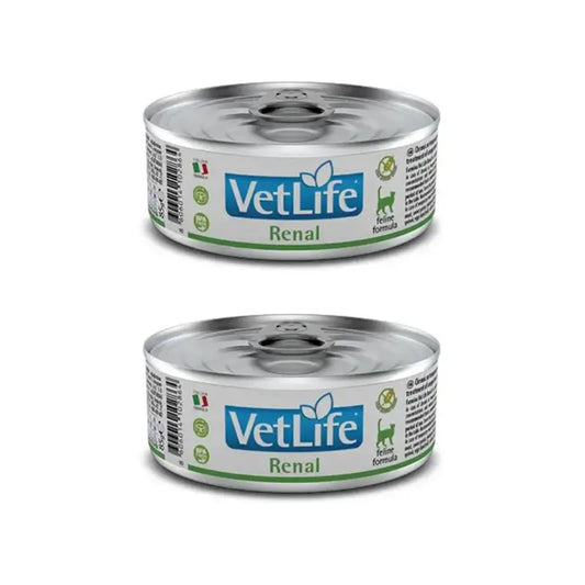 Farmina Vet Cat Renal Box 12X85Gr, Nassfutter für Katzen, 2er Pack