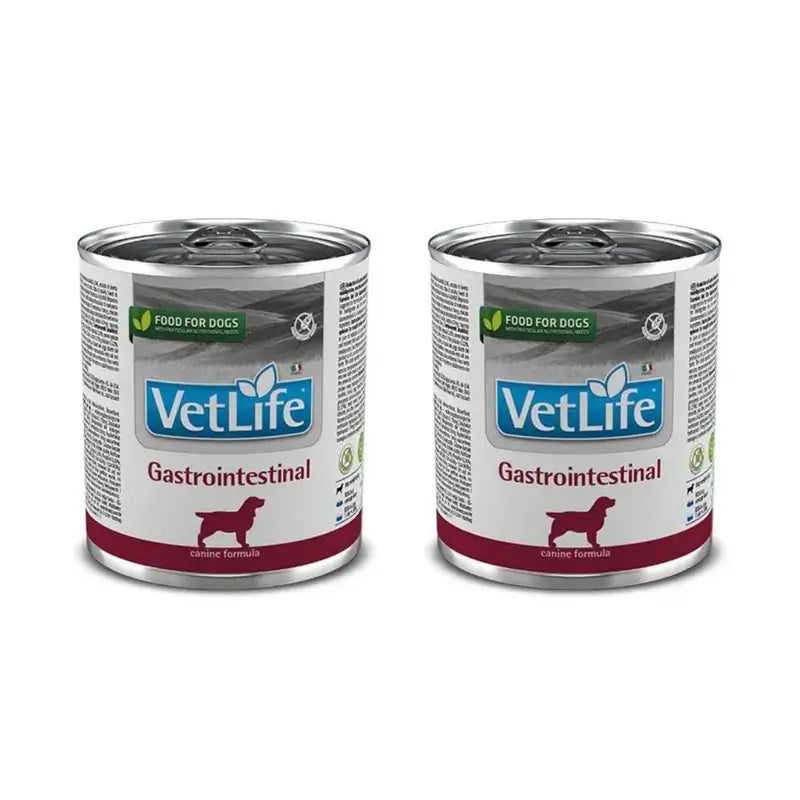 Farmina Vet Dog Gastrointestinal Box 6X300Gr, Nassfutter für Hunde, 2er Pack