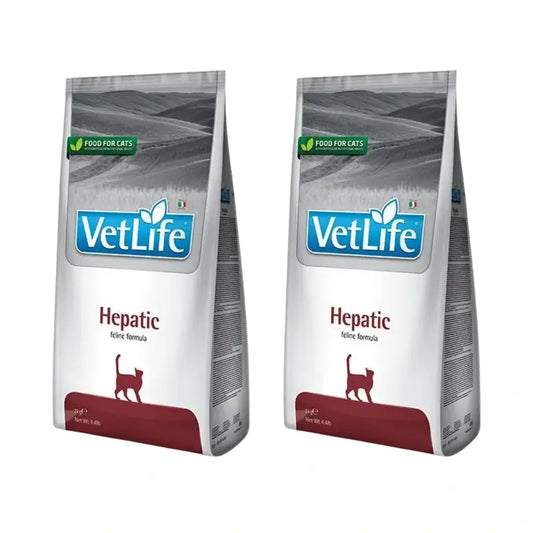 Farmina Vet Life Cat Hepatic 2Kg, Katzenfutter, 2er-Pack