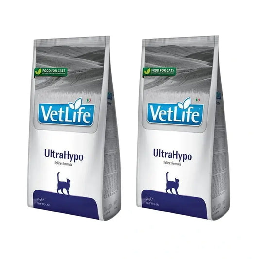 Farmina Vet Life Cat Ultrahypo 2Kg, Katzenfutter, 2er-Pack