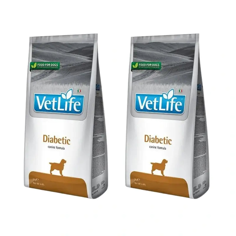 Farmina Vet Life Dog Diabetic 12Kg, Hundefutter, 2er-Pack
