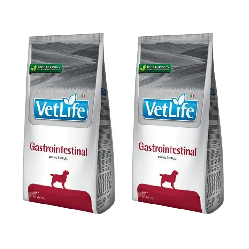 Farmina Vet Life Dog Gastrointestinal 2Kg, Hundefutter, 2er-Pack