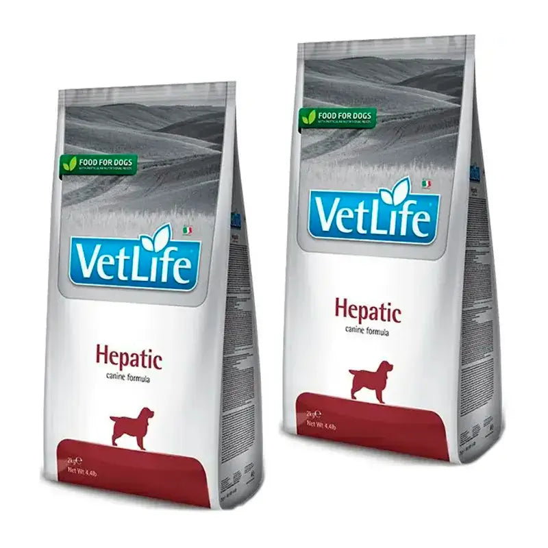 Farmina Vet Life Dog Hepatic Hundefutter, Packung 2 x 2Kg