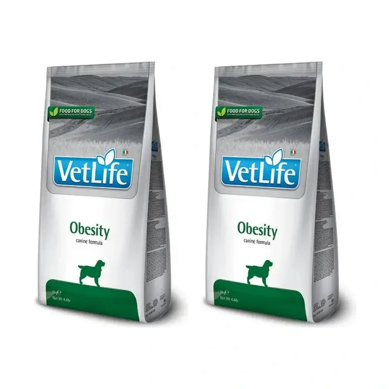 Farmina Vet Life Dog Obesity 12Kg, Hundefutter, 2er-Pack