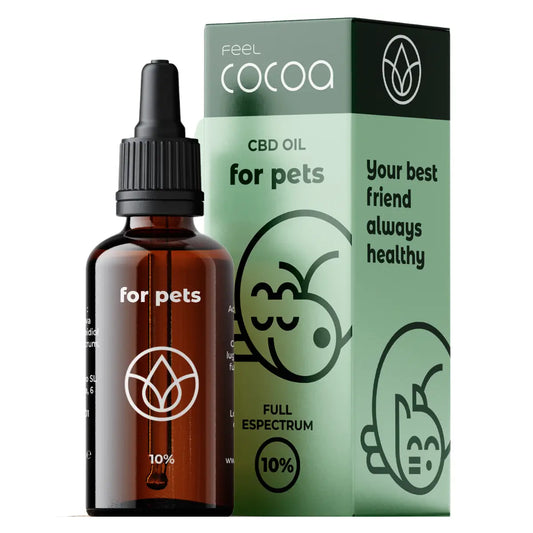 Feel Cocoa Cbd Oil 10% für Hunde und Katzen, 10 ml