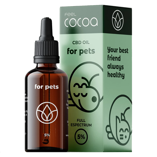 Feel Cocoa Cbd Oil 5% für Hunde und Katzen, 10 ml