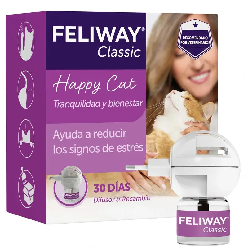 Ceva Feliway Classic Diffusor + Nachfüllung 48 ml Antistress