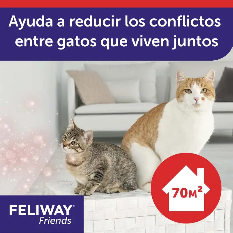 Ceva Feliway Friends Diffusor + Nachfüllung 48 ml