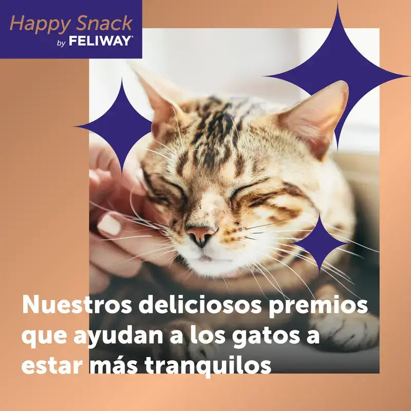Feliway Happy Snack Huhn und Lachs, 48 Beutel