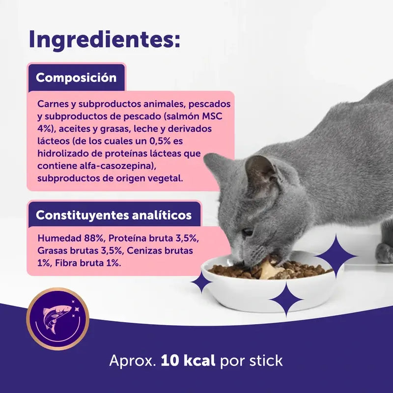 Feliway Happy Snack Lachsgeschmack, 6 Portionsbeutel