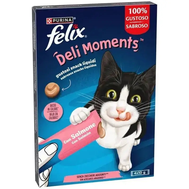 Felix Deli Moments Lachs 11 x 4 x 10 Gramm
