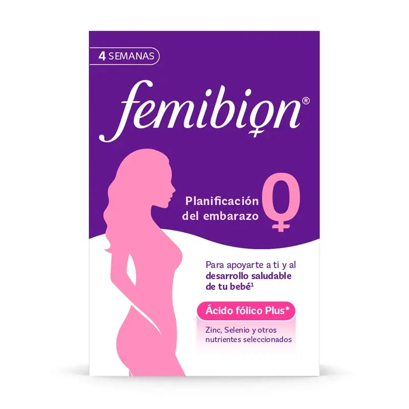 Femibion 0 Schwangerschaftsplanung mit Folsäure Plus, 2X28 Tabletten