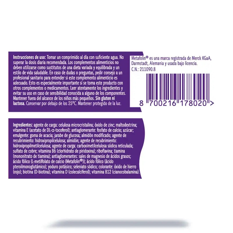 Femibion 0 Schwangerschaftsplanung mit Folsäure Plus, 2X28 Tabletten