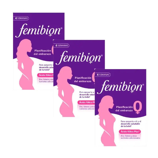 Femibion 0 Schwangerschaftsplanung mit Folsäure Plus, 3X28 Tabletten