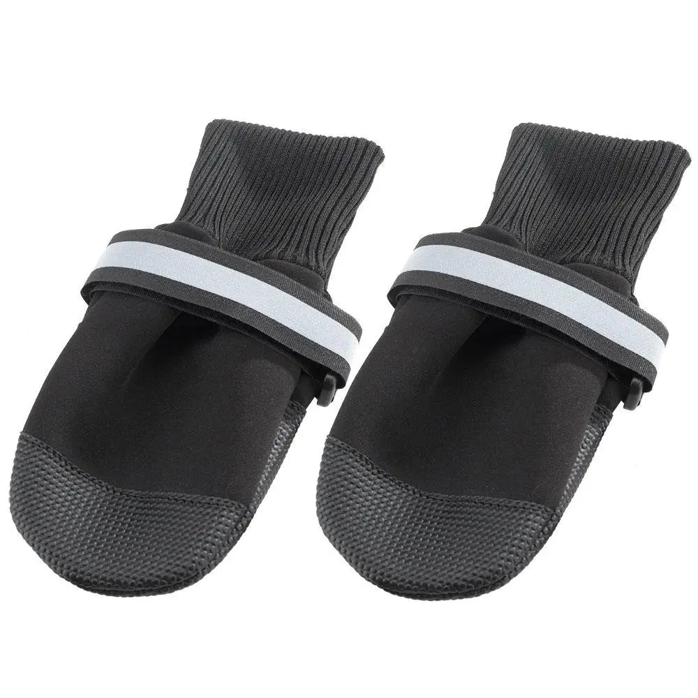 Ferplast Protective Footwear for Small Dogs Black 6x7x8 Cm