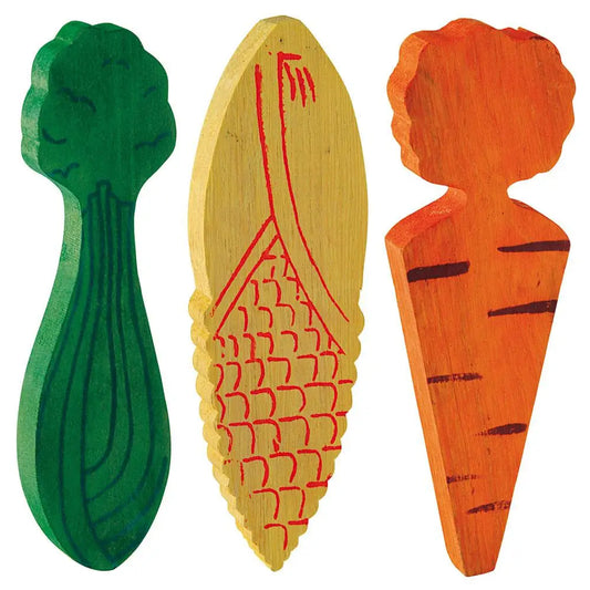 Ferplast Wooden Vegetable Tooth Toy For Rabbits