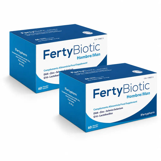 Fertybiotic für Männer, 2 x 60 Kapseln