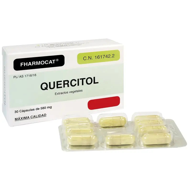 Fharmocat Quercitol 550 Mg , 30 capsules