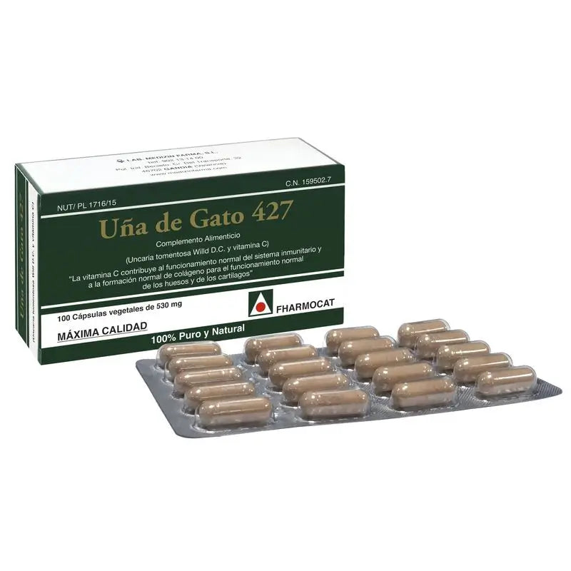 Fharmocat Cat's Claw 420 Mg , 100 capsules