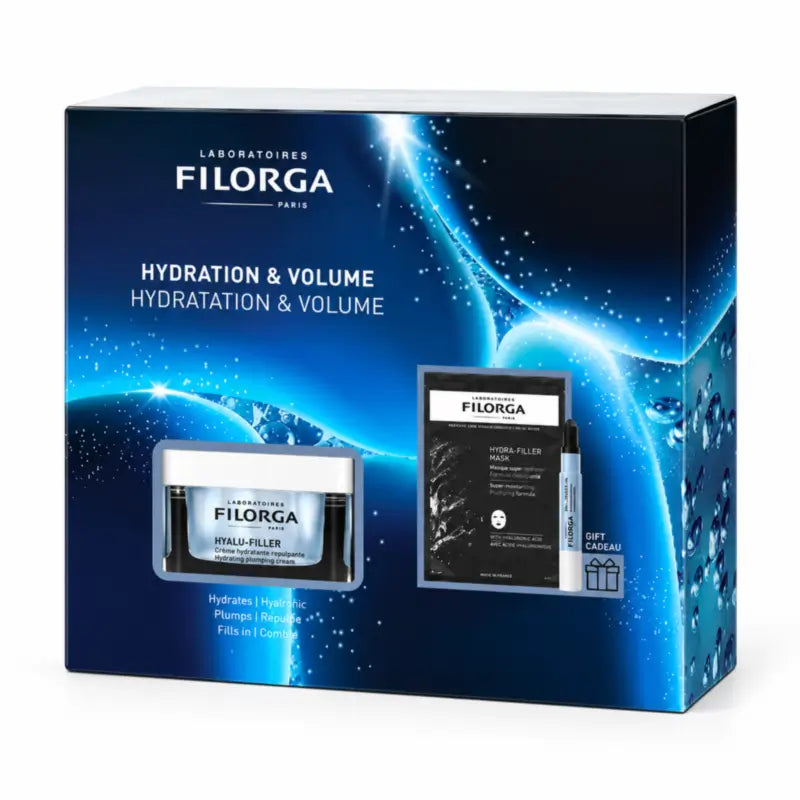 Filorga Hyalu-Filler-Set: Creme + Lippenpflege + Feuchtigkeits-Blitzmaske