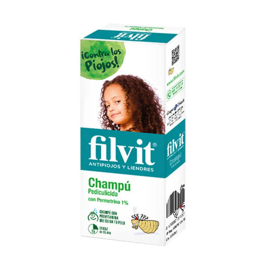 Filvit Anti-lice and Nits Pediculicide Shampoo 100 ml