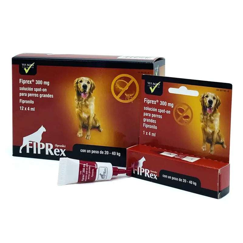 Chemical Fiprex L (Hunde 20–40 kg), 12 Pipetten