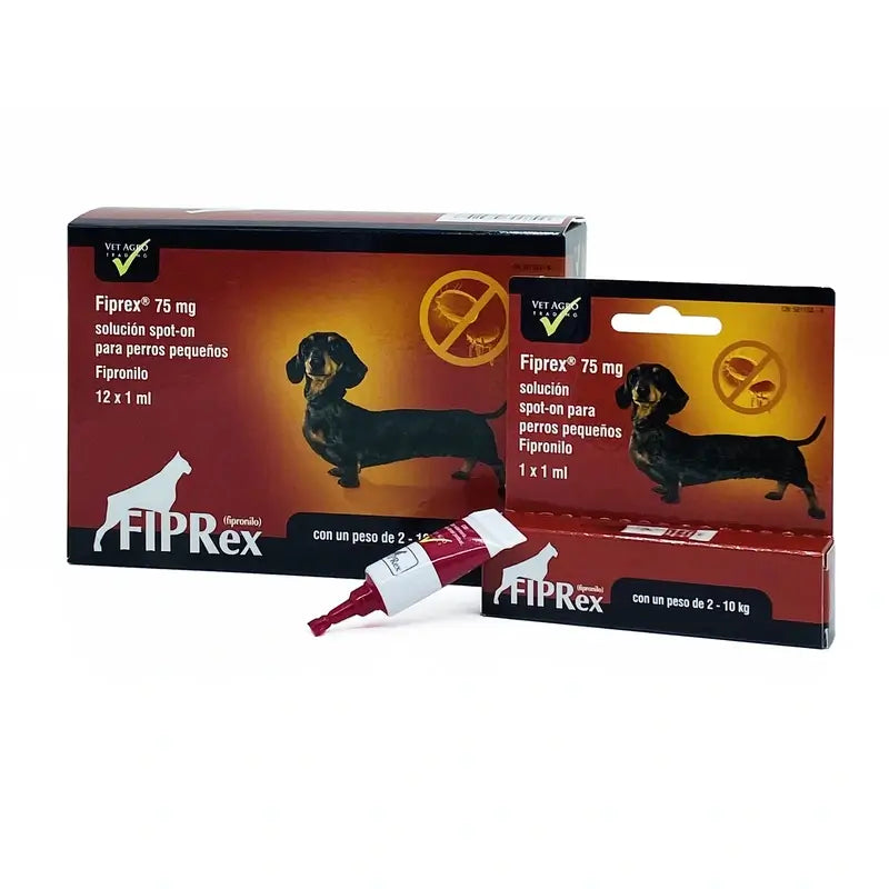 Chemical Fiprex S (Hunde bis 10 kg), 12 Pipetten