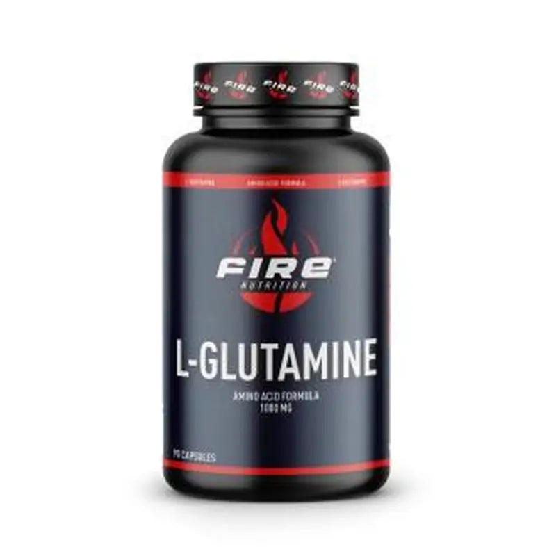 Fire Nutrition L-Glutamine 1000Mg 90 Capsules
