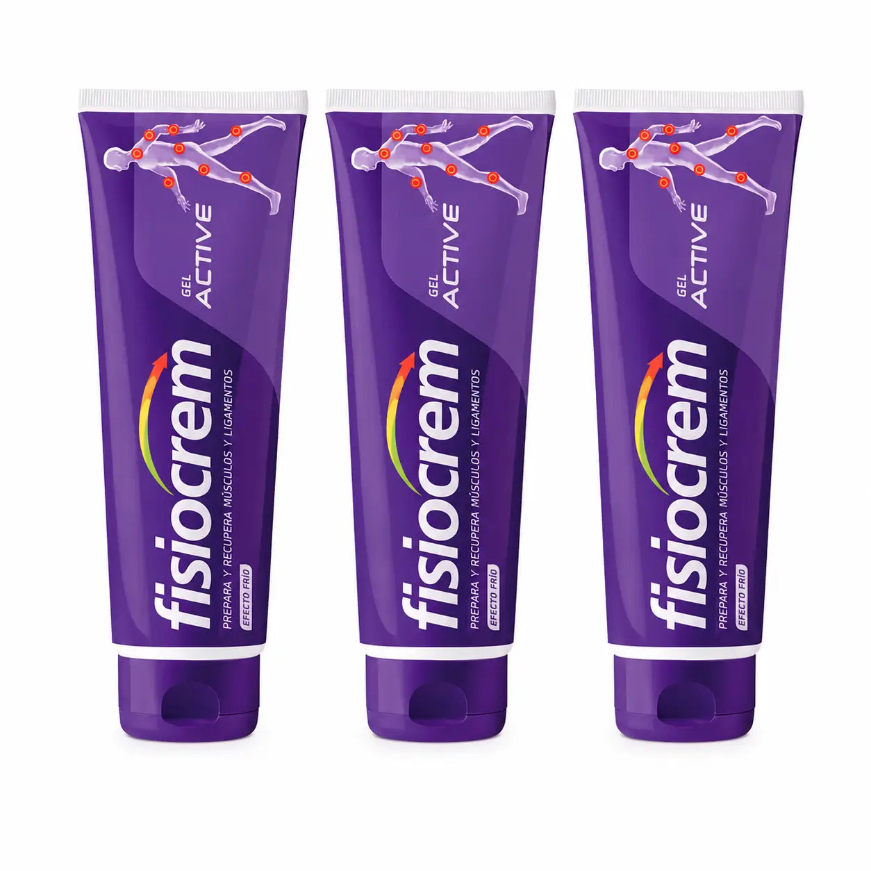 Fisiocrem Gel Active, 200 ml, 3er-Pack