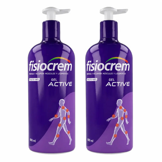Fisiocrem Gel Active 600 ml, 2er-Pack