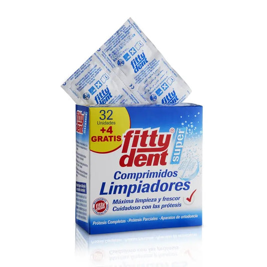 FITTYDENT SUPER CLEANER PROSTHESIS 32 TABLETTEN