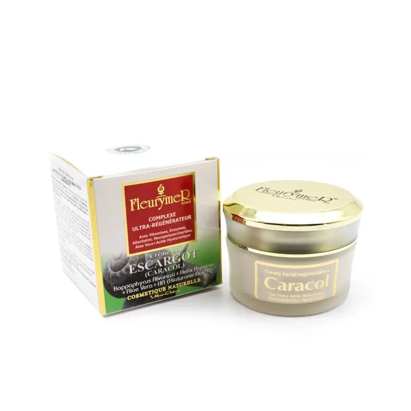 Fleurymer Schneckencreme + Hyaluronsäure + Aloe 50Ml.