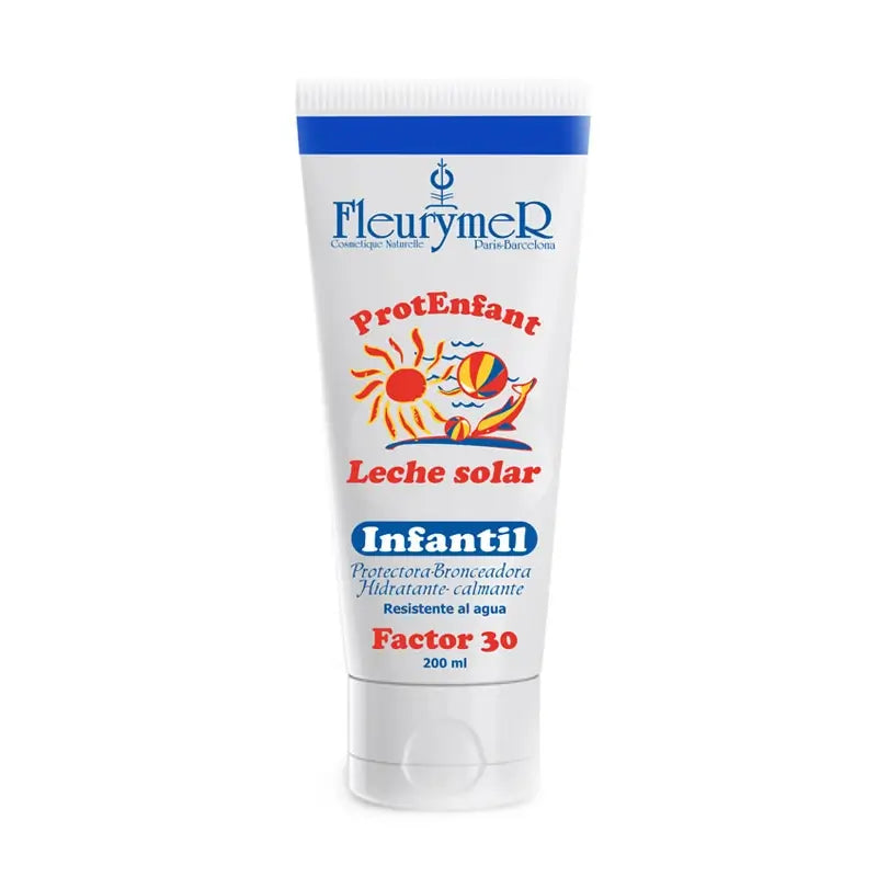 Fleurymer Kinder-Sonnenschutz-Milch Spf-30 200Ml.