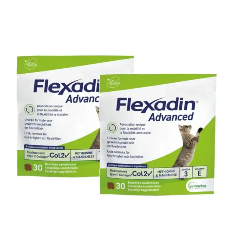 Flexadin Advance Cw für Katzen, 2er-Pack à 30 Tabletten