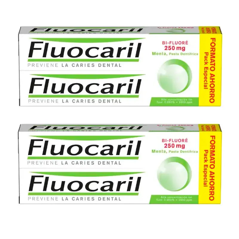 Fluocaril Bi-Fluore Packung 4 x 125 ml