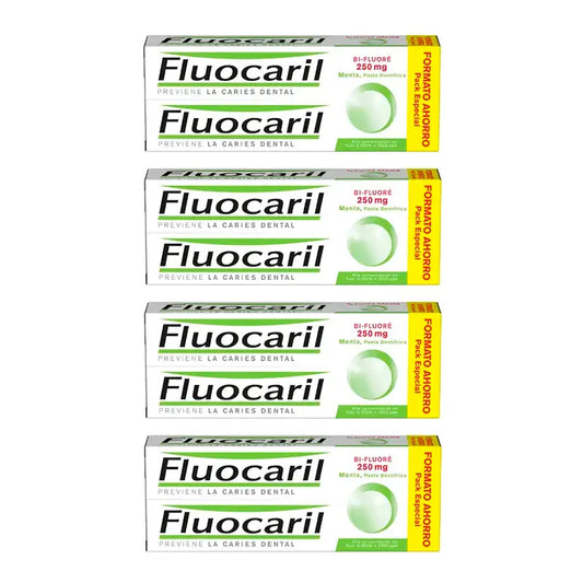 Fluocaril Bi-Fluore, Packung 4 x 2x125 ml
