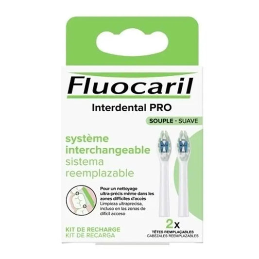 Fluocaril Samurai Soft Interdental Pro Nachfüllpackungen, 2 Nachfüllpackungen