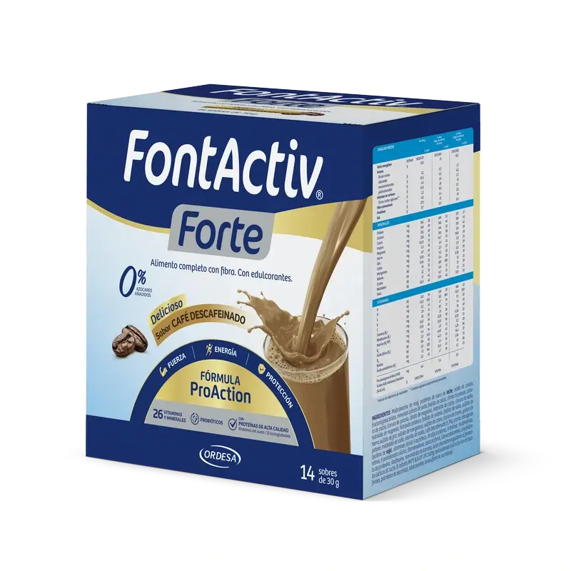 Fontactiv Proaction Forte Coffee, 14 Sachets x 30 grams