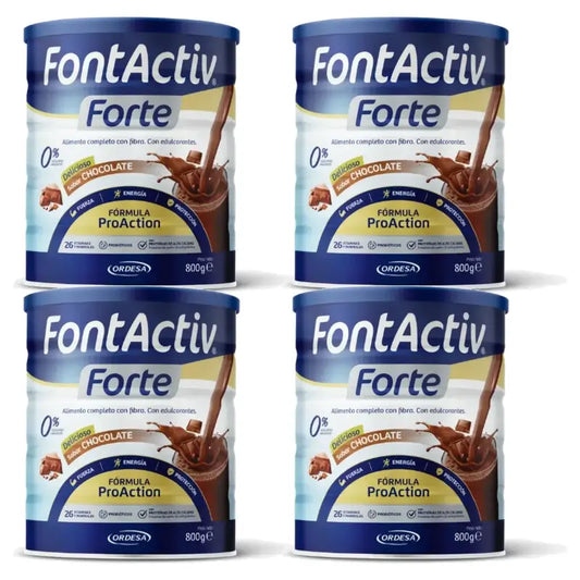 Fontactiv forte ProAction Schokolade, 4 x 800 g