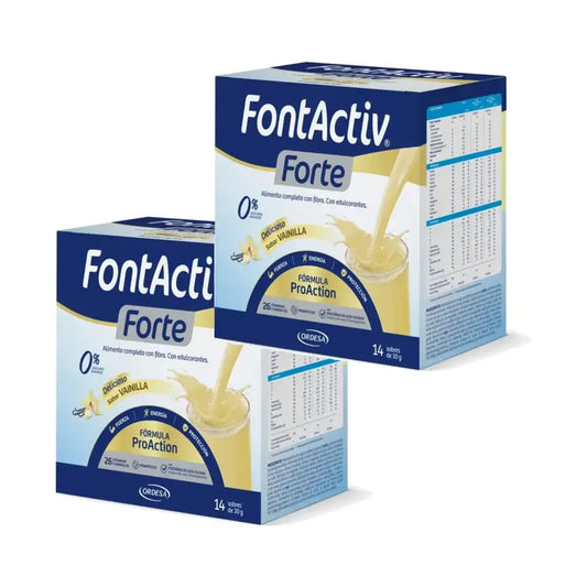 FontActiv Forte Vanille, 28 Beutel à 30 g
