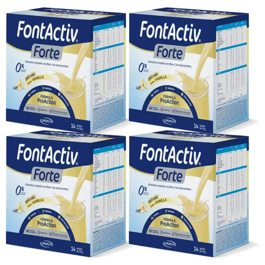FontActiv Forte Vanille, 56 Beutel à 30 g