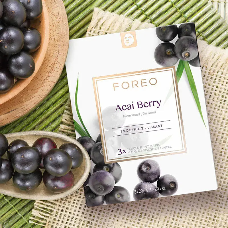 Foreo Farm To Face Sheet Maske - Acai Berry x3