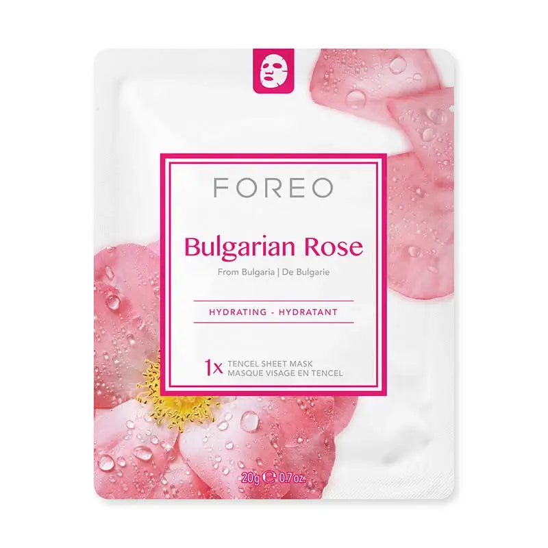 Foreo Farm To Face Sheet Maske - bulgarische Rose x3